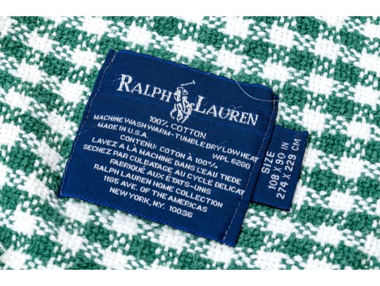 Ralph Lauren 100% Cotton Throw Blanket
