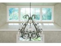 Majestic Murano Glass And Wrought Iron Chandelier (Original Purchase Price $8,600)