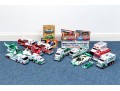 Collection Of 18 Toy Cars And Trucks, Including Hess Trucks