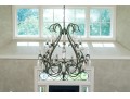Majestic Murano Glass And Wrought Iron Chandelier (Original Purchase Price $8,600)