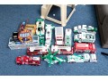Collection Of 18 Toy Cars And Trucks, Including Hess Trucks