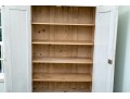 Farmhouse Chic White Painted Armoire