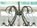 Majestic Murano Glass And Wrought Iron Chandelier (Original Purchase Price $8,600)