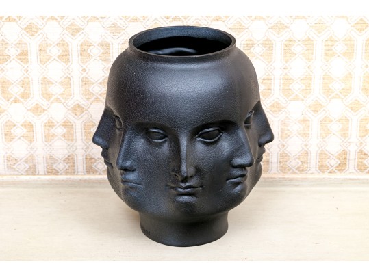 Perpetual Faces Decorative Vessel