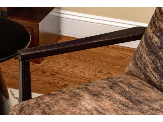 Hair Hide Covered Armchair 