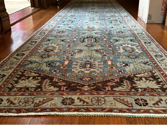 Hand Knotted Antique Carpet