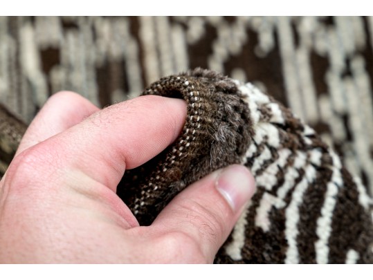 Room Size Hand Knotted Wool Area Rug