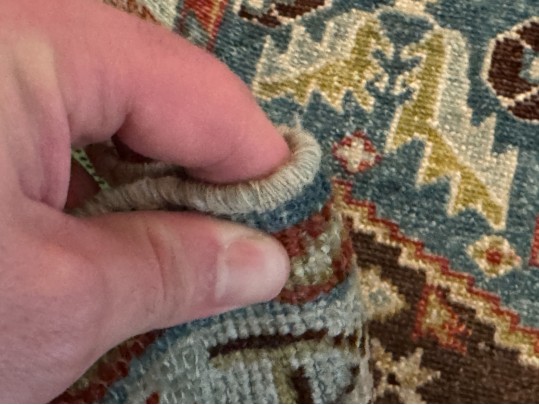 Hand Knotted Antique Carpet