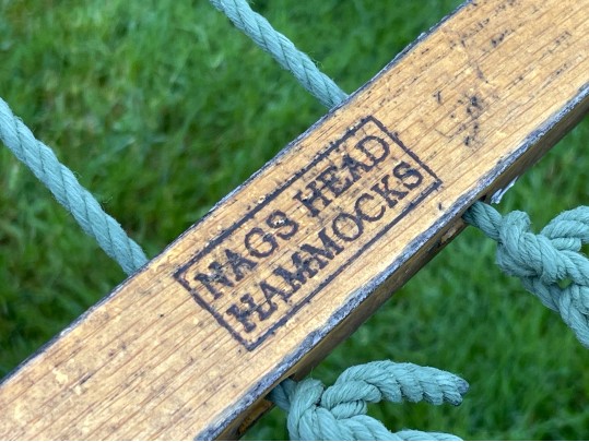 Nags Head Bay XL Duracord Rope Hammock On Arc Base