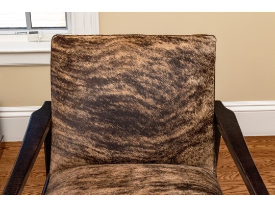 Hair Hide Covered Armchair 