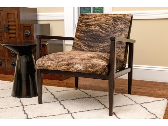 Hair Hide Covered Armchair 