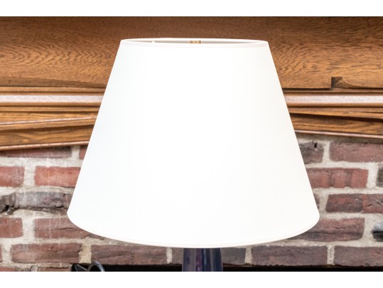 Pair Of Visual Comfort Midnight Blue Porcelain Table Lamps