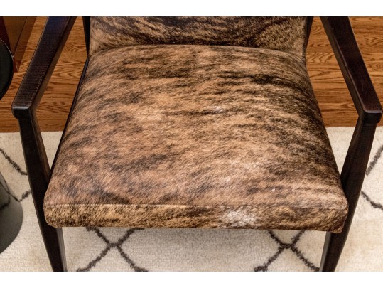 Hair Hide Covered Armchair 