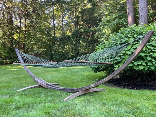 Nags Head Bay XL Duracord Rope Hammock On Arc Base