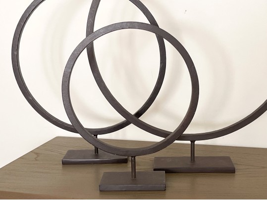 Crate & Barrel Iron Spheres