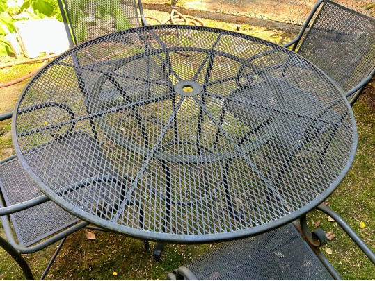 Wrought Iron Outdoor 5 Pc Set