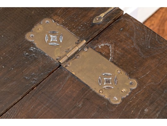 Vintage Chest On Carved Legs