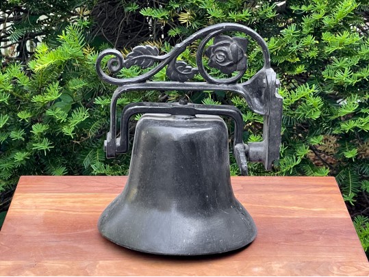 Antique Iron Bell Circa 1890