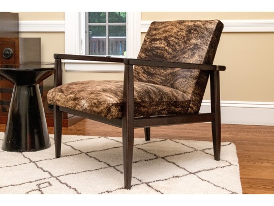 Hair Hide Covered Armchair 