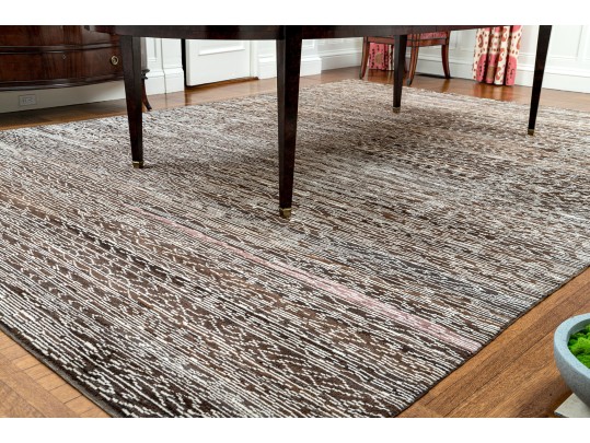 Room Size Hand Knotted Wool Area Rug