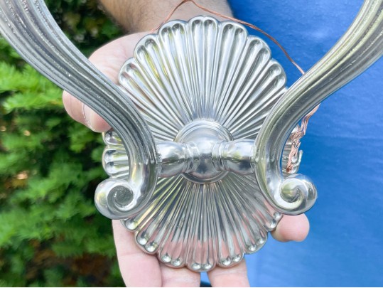 Pair Of Oval Wall Sconces