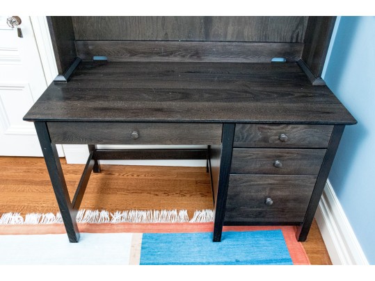 Vermont Tubbs Wood Desk, Hutch, & Chair