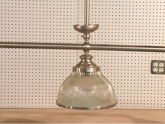 Oversized Industrial Vintage Style 3 Light Pendant 