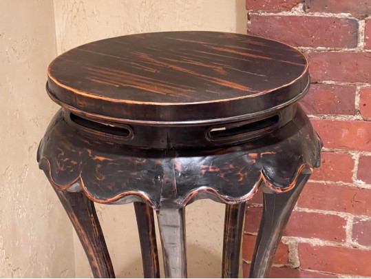 Vintage Carved Pedestal