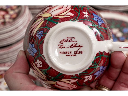 Vernon Kilns Lei Lani Ulta & San Marino Dinnerware