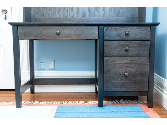 Vermont Tubbs Wood Desk, Hutch, & Chair