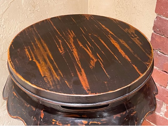 Vintage Carved Pedestal