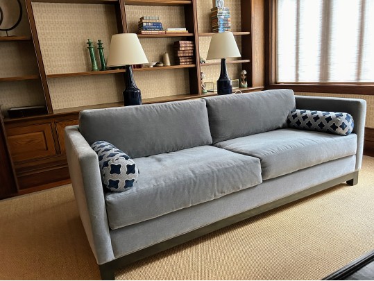 Contemporary Mohair Sofa