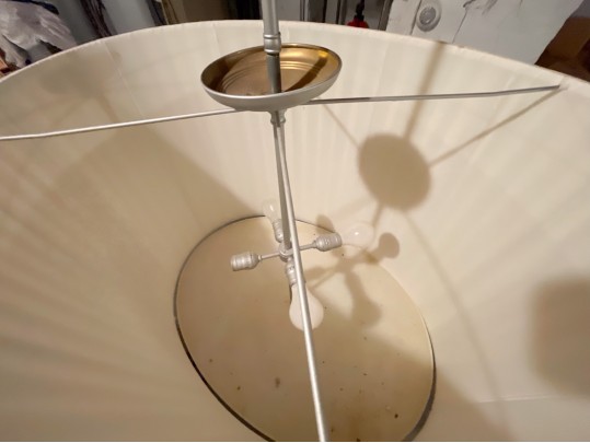 Massive Oval Box Pleated Drum Pendant Light