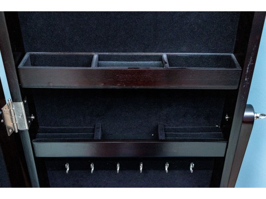 Jewelry Armoire With Full Length Mirror