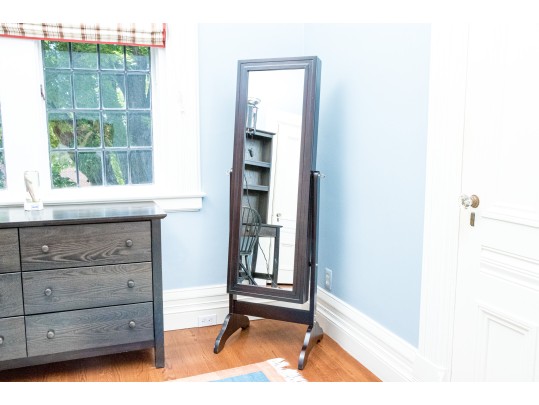 Jewelry Armoire With Full Length Mirror