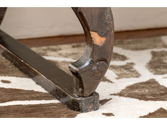 Vintage Chest On Carved Legs