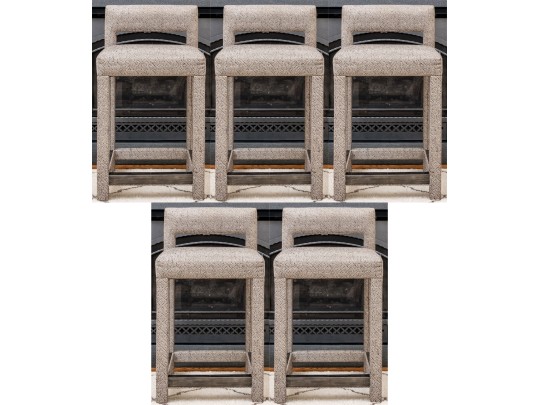 Set Of 3 Custom Counter Stools ( 1 Of 2)