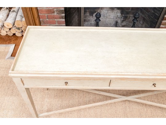 Gustavian Console Table - Hand Painted Finish
