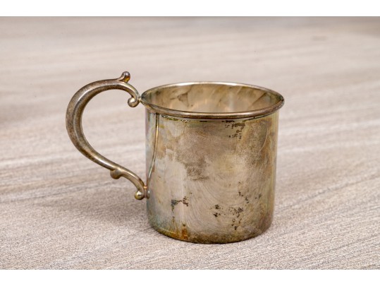 Sterling Silver Baby Cups & Spoon 4.65 T. Ounces