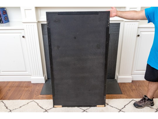 Trumeau Mirror With Antiqued Dutch Gold Frame