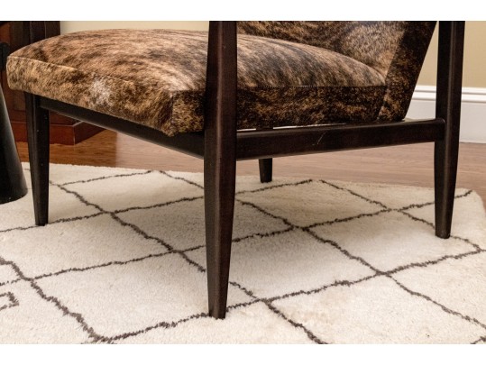 Hair Hide Covered Armchair 