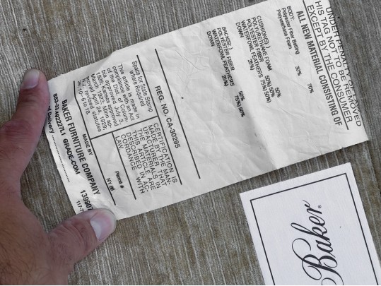 Baker Down Filled Occasional Chair