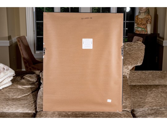 Framed Abstract Print, Signed And Numbered 