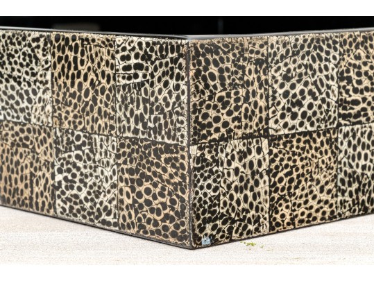 Stunning Animal Design Lacquered Tray 