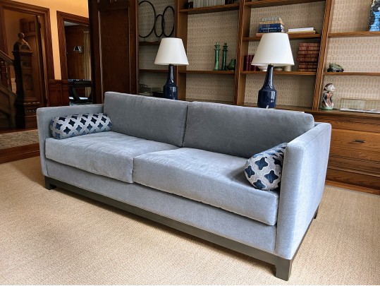 Contemporary Mohair Sofa