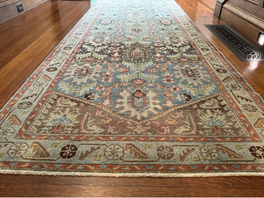 Hand Knotted Antique Carpet