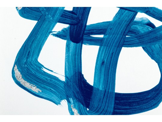 Framed Abstract Print, Signed And Numbered 