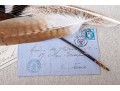 Feather Quill & Vintage Letter Shadow Boxes