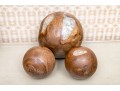 Wood And Resin Spheres