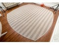 Unique Shape Woven Area Rug 